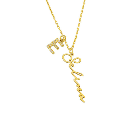 Collier prénom et lettre